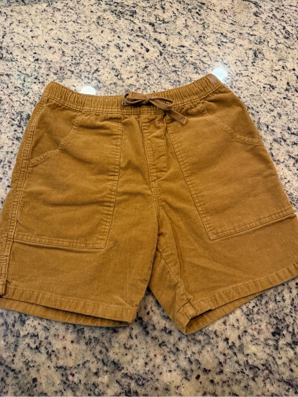 Katin Men's Corduroy Drawstring Shorts - Khaki